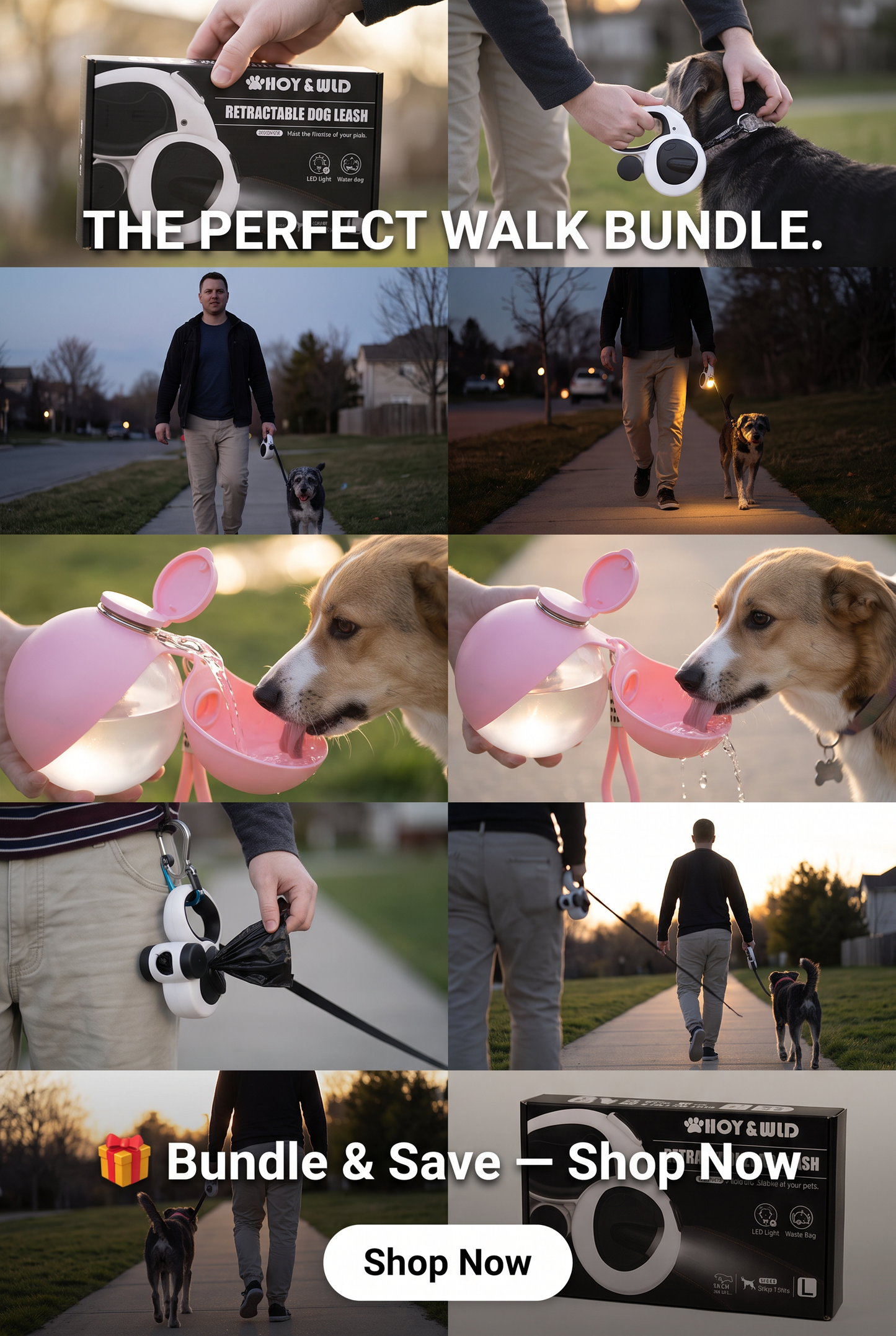 THE COMPLETE DOG WALKING KIT